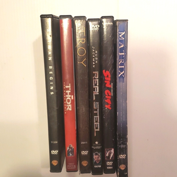 Lot of 6 DVDs Action Suspense Crime Sci-Fi Sport Drama Superhero Films - Picture 1 of 6